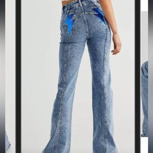 We The Free Thunderbird Flare Jeans